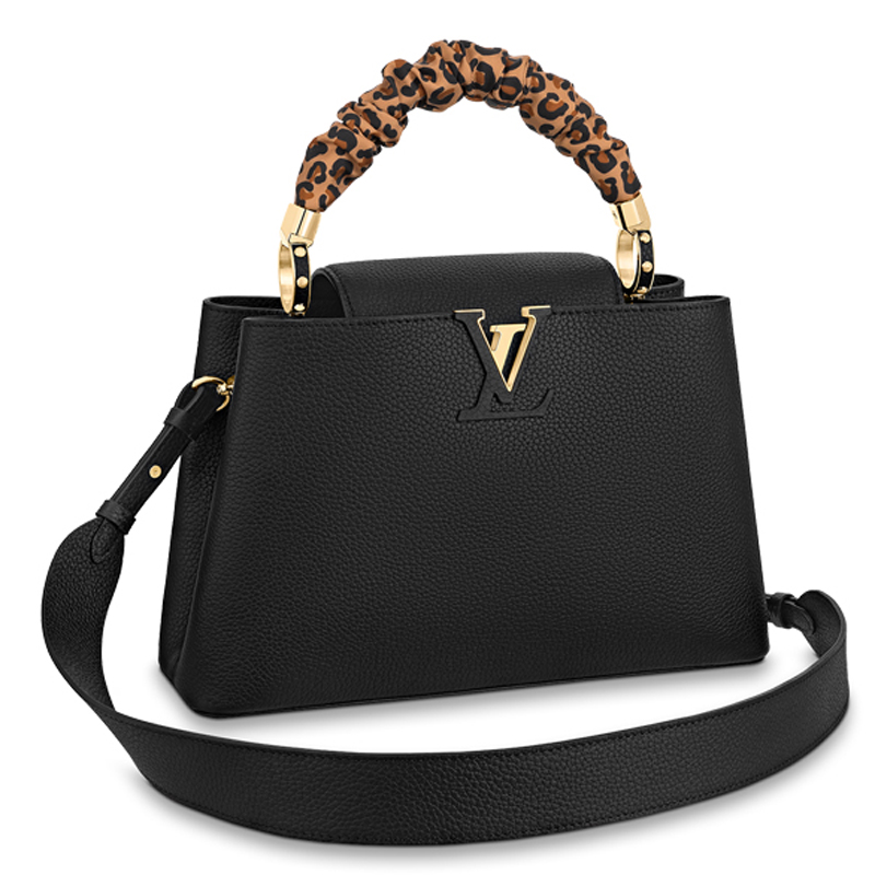 Louis Vuitton CAPUCINES MM Handbag M58732 Black